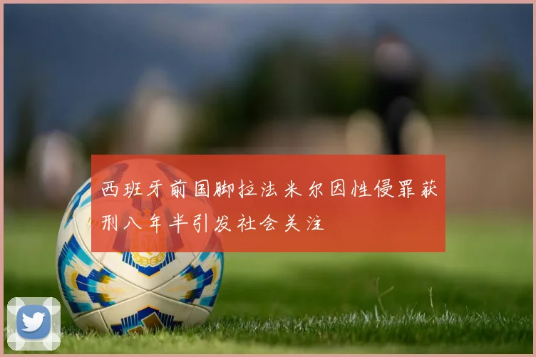 西班牙前国脚拉法米尔因性侵罪获刑八年半引发社会关注